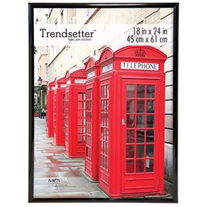 lot 15942 image: MCS Trendsetter 18x24 Inch Poster Frame, Black (65752)