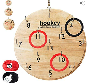 lot 60964 image: Elite Sportz Ring Toss Games for Adults & Kids - Wall Games for Indoor & Outdoor Family Fun - Dorm, Garage, BBQ, Beach, Party, Camping & Yard Games for All Ages