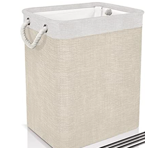 lot 60969 image: Collapsible Washing Bin Built-in Lining for Bedroom Dorm Toy Clothing Storage