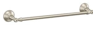 lot 60974 image: Moen DN6824BN Sage 24-Inch Single Towel Bar, Brushed Nickel Amazons Choice for moen sage towel bar
