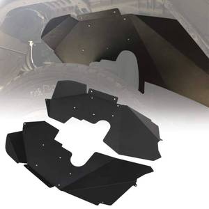 lot 3657 image: TIXO Front Inner Fender Liners Fit for 2007-2017 Jeep Wrangler JK JKU 4WD Aluminum Lightweight Design