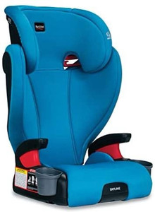 lot 3691 image: Britax Skyline 2-Stage Belt-Positioning Booster Car Seat, Teal - Highback and Backless Seat