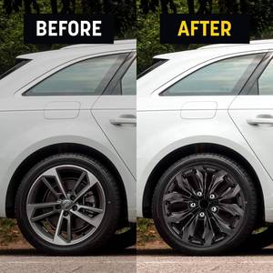 lot 3708 image: Pilot Automotive WH555-16GM-B Universal Fit 16 Spyder Wheel Cover Set of 4 Fits Toyota Volkswagen VW Chevy Chevrolet Honda Mazda Dodge Ford and Others