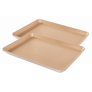 lot 7622 image: Nordicware Naturals Aluminum Nonstick Half Sheet, 2-Pack