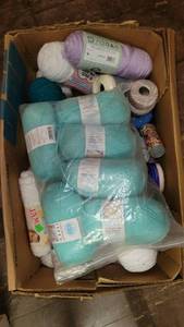 lot 1218 image: Mega Lot of yarn