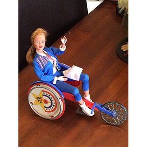 lot 3001 image: Barbie Becky Paralympic Champion