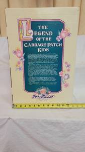 lot 3008 image: Vintage Cabbage Patch Kids African American 10th Anniversary Edition Doll
