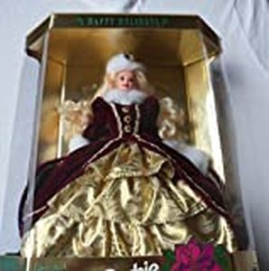 lot 3010 image: Mattel Happy Holidays Barbie Christmas 1996
