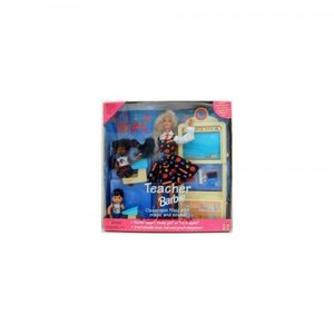lot 3013 image: Teacher Barbie Gift Set