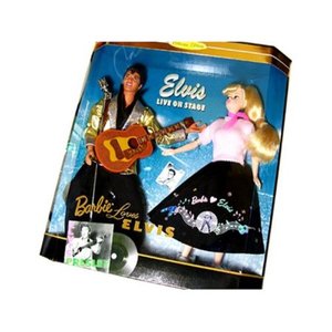 lot 3017 image: elvis loves barbie