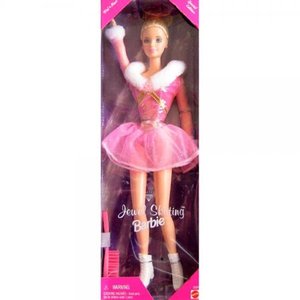 lot 3022 image: Jewel Skating Barbie Doll - Wal Mart Special Edition (1994)