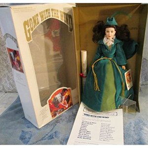 lot 3040 image: GONE WITH THE WIND SCARLETT OHARA WORLD DOLL 1989