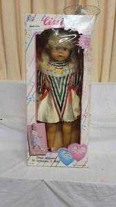 lot 3044 image: lissi two hearts collection walking doll