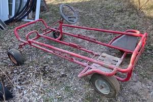 lot 9502 image: Go Cart Frame - See Pics for details and measurements