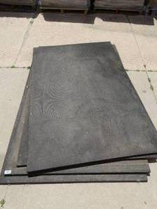 lot 1733 image: (2) Six Ft x Four Ft Thick Rubber Horse Stall Mats