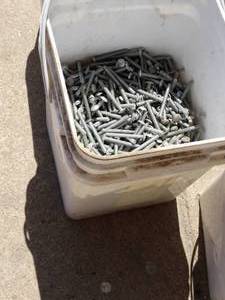 lot 1754 image: Flat Head Screws (Look at pictures for measurements)