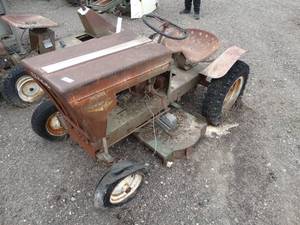 lot 1452 image: Vintage BURNS Mower