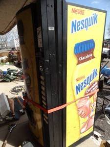lot 1825 image: Nesquik and Milk Vending Machine
