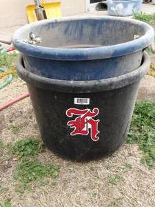 lot 1860 image: 2 Large Storage Buckets