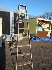 lot 1898 image: 8ft Step Ladder