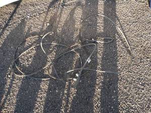 lot 1903 image: Thick Braided Metal Wire For Lifting  Pulling