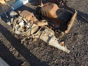lot 1906 image: Mazda Rotary Motor & Trans  302 or 351 Ford Motor