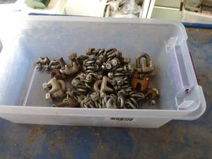 lot 1932 image: Lot of Wire Rope Clips