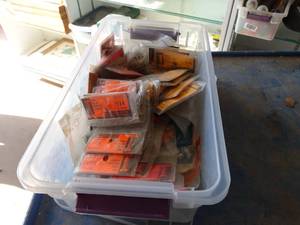 lot 1940 image: Lot of Unused Small Screws  Fasteners  In Small Packets