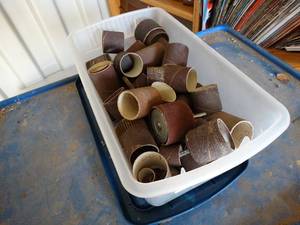 lot 1957 image: Rotary Sanding Tubes