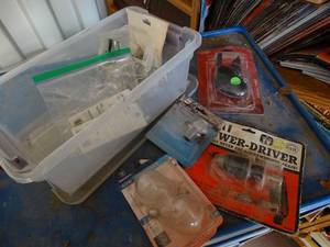 lot 1959 image: Mixed Lot of Hardware  Tub Not Included