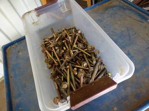 lot 1966 image: Lot of Brass Bolts