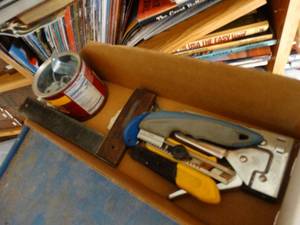 lot 1978 image: Hand Stapler  Box Cutters