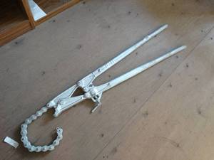 lot 1997 image: WHEELER REX No 4 Commercial Cast Iron Chain Pipe Soil Snap Cutter