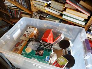 lot 29896 image: Mixed Lot of Security Lights  Hilti  Tile Handle  Hardware