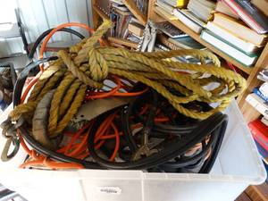lot 29897 image: Mixed Lot of Rope  Electrical Cords and More