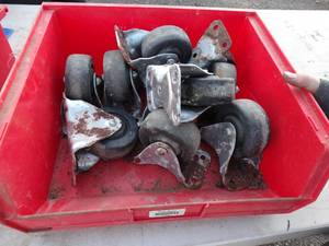 lot 29947 image: Industrial Cart Wheels