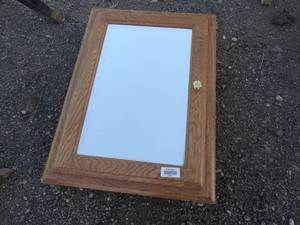 lot 29951 image: Mirrored Medicine Cabinet
