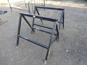 lot 29958 image: Two Saw Horses