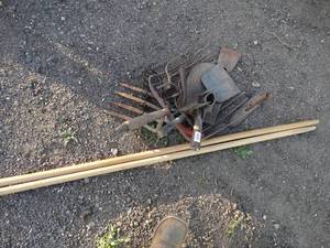 lot 29982 image: Misc Lot of long handle tool heads