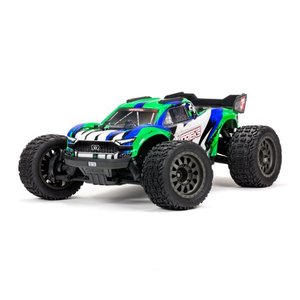 lot 1247 image: $$ ARRMA 110 VORTEKS 4X4 3S BLX Stadium Truck RTR, Green, ARA4305V3T3 - Retail $400