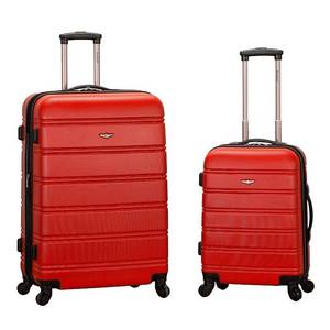 lot 7666 image: Rockland 2-Pc. Hardside Luggage Set