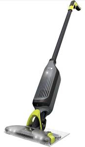lot 7683 image: Shark VM252 VACMOP Pro Cordless Hard Floor Vacuum Mop with LED Headlights, 4 Disposable Pads & 12 oz. Cleaning Solution, Charcoal Gray