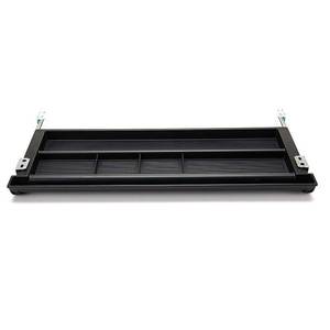 lot 7688 image: Mind Reader Under Desk Keyboard Organizer, Keyboard Tray - 11.22 (L) x 21.26 (W) x 1.38 (H)