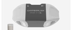 lot 10792 image: Chamberlain 0.5-HP Smart Belt Drive Garage Door Opener Works with Myq Wi-fi Compatibility