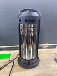 lot 10793 image: Ainfox Oscillating Tower Heater, 1500W Room Heater, 3S Quick Heat up, 4 Heat (Broken Cord)