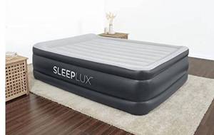 lot 10798 image: Sleeplux Durable Inflatable Mattress Queen (Grey)