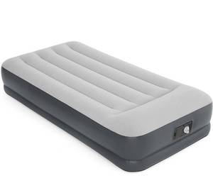 lot 16022 image: SLEEPLUX Durable Inflatable Air Mattress with Built-in Pump, Pillow and USB Charger, 15 Tall Twin