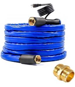 lot 16029 image: 25 ft heated water hose 12 Inner Diameter Withstand Temperatures Down to -40°F