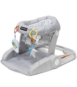 lot 16036 image: Summer� Learn-to-Sit� 2-Position Floor Seat (Heather Gray)