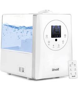 lot 16042 image: LEVOIT Humidifiers for Bedroom Large Room 6L Warm and Cool Mist for Families Plants with Built-in Humidity Sensor